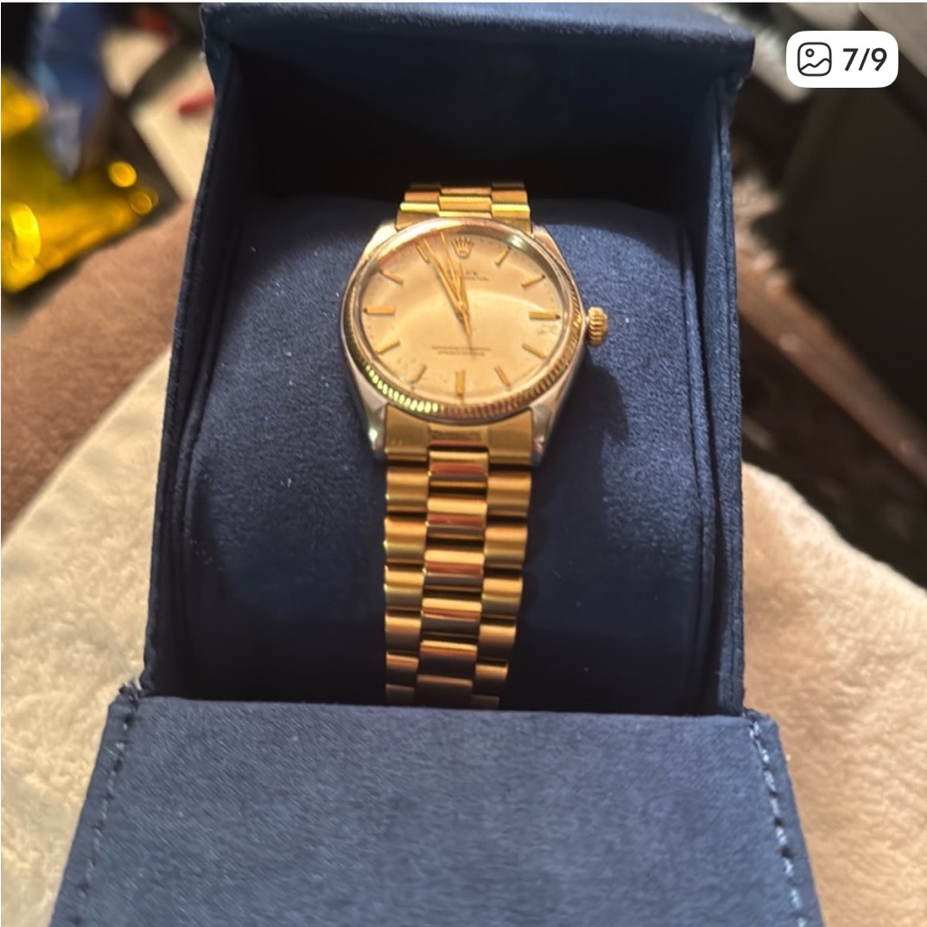 Rolex TwoTone Gold And Silver Watch